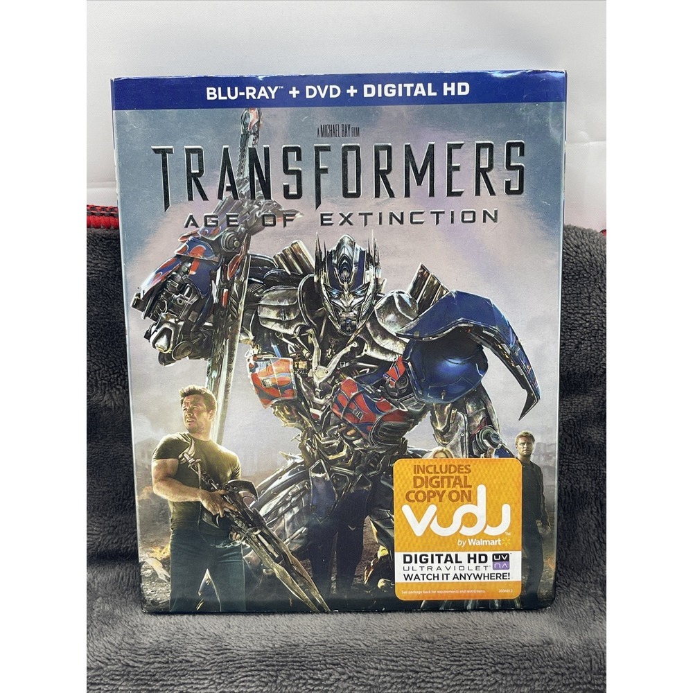 Transformers: Age of Extinction Blu-ray and DVD